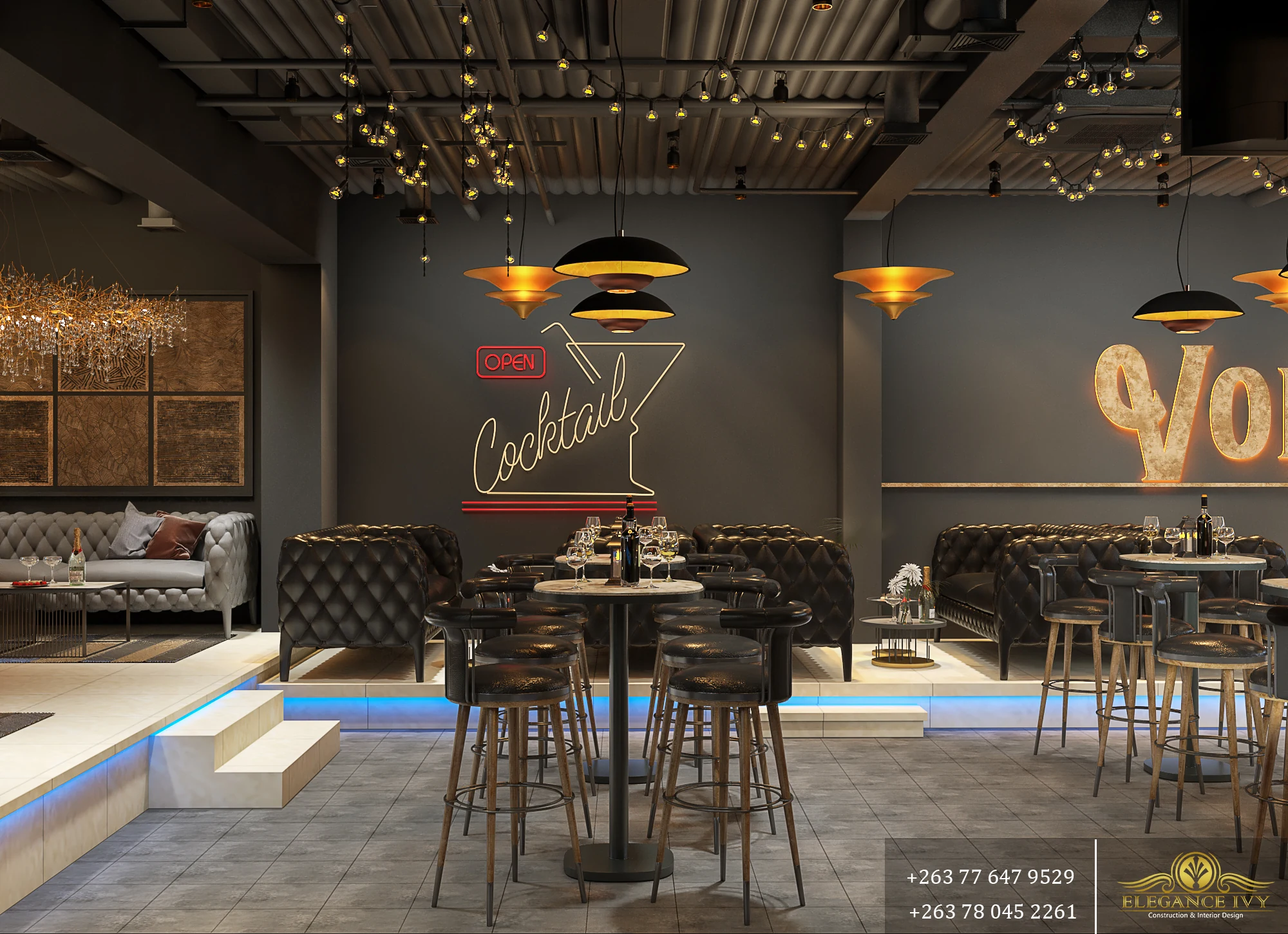Zimplats Bar — Design visualisation
