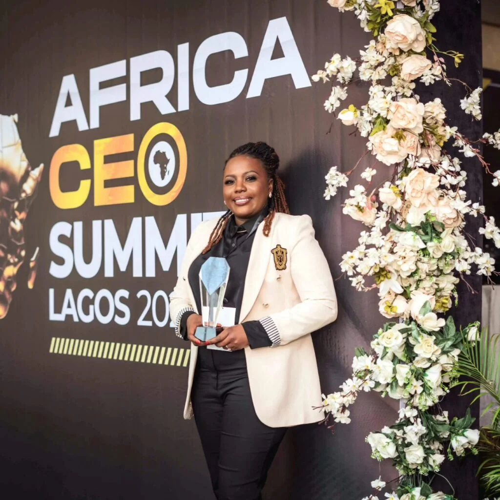 Award recipient at the Africa CEO Summit